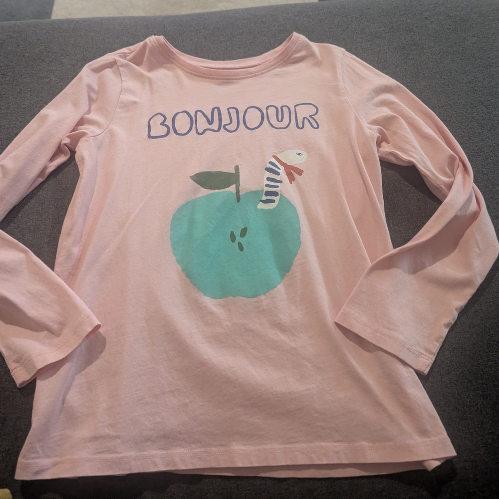 Tea Collection French Worm Shirt NWOT